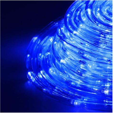 Karácsonyi LED fénycső 20 m 480 LED 8 funkcióval Kék