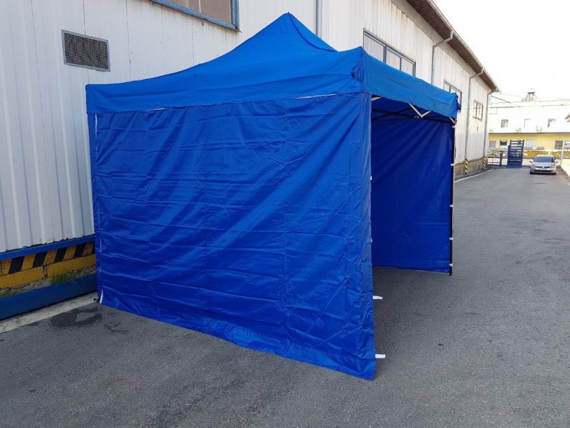Cort pavilion 3x3 albastru SQ