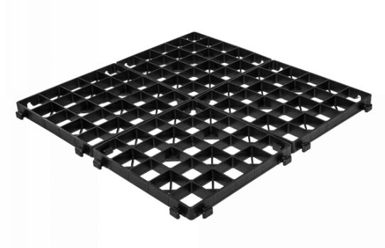 Műanyag, zöld gyeprács 33,3x33,3cm Black OPTIMAL GRID