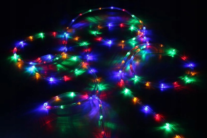 Svetlobna veriga - svetlobna kača 30m 720LED 8 funkcij Multicolor