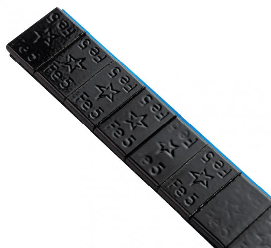 Самозалепващи се тежести черни 60g лента (5g) 50pcs