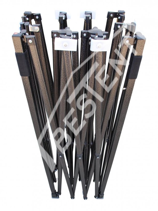 Cort pavilion pliabil 3x6 gri SQ
