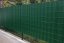 Kerítés árnyékoló szalag 19cm x 35m Green 450g/m2 + rögzítők