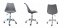 Tamno siva uredska stolica u skandinavskom stilu BASIC