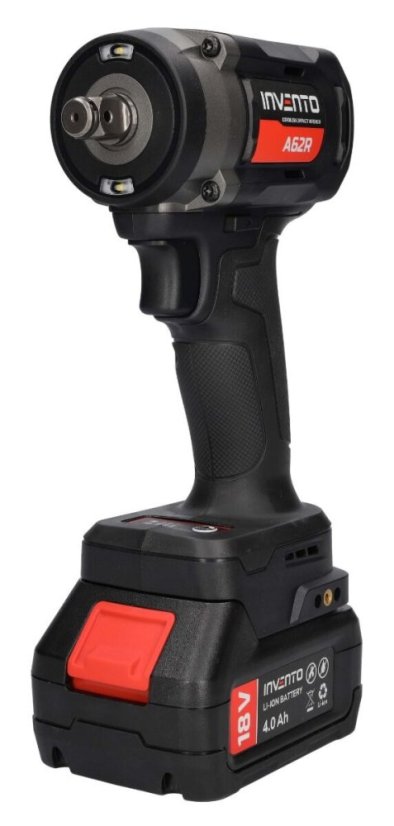 Akkus ütvecsavarozó 18V 680 Nm + 2x4,0 Ah akkumulátor A62R 1/2"