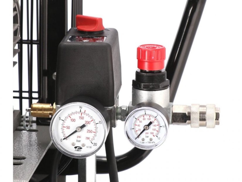 Kétdugattyús kompresszor HL 375-100 Pro 10bar 90l 230V