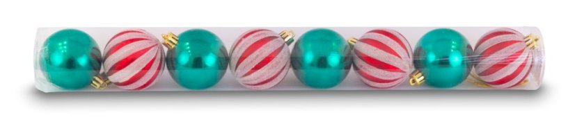 Karácsonyi gömbök 8db 6cm Tradition