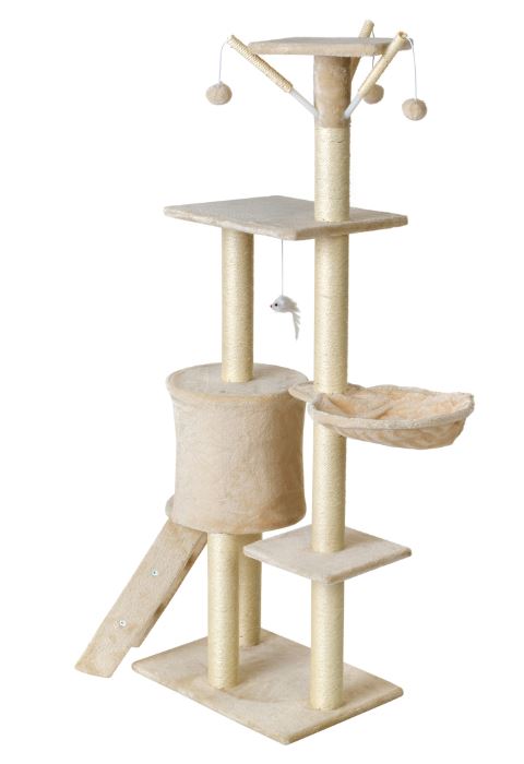 Ansamblu pentru pisici 139cm Beige Debbie