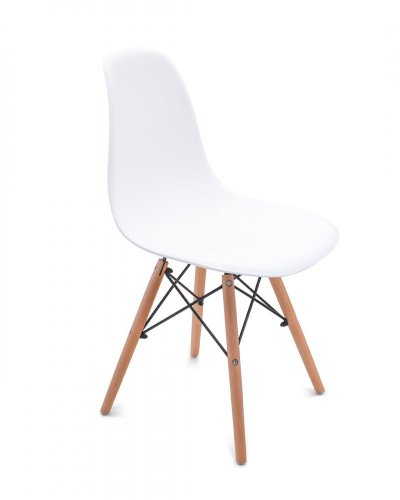 Blagovaonske stolice 4 kom bijele skandinavski stil Classic