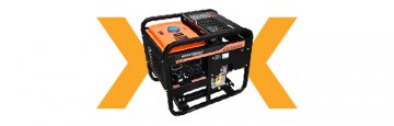 Aggregátorok - a generátor maximális/állandó teljesítménye - 5000/ 4200 W