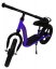 Велосипед за баланс, лилав 12" със стойка