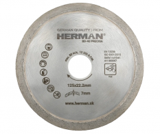 Diamantni kolut HERMAN BD-40 Precisa 125x22,2mm / H=7mm
