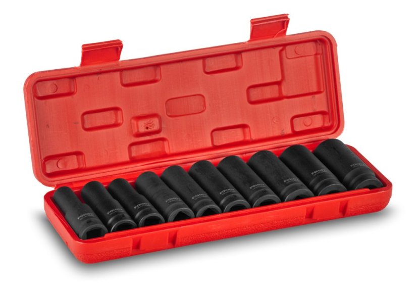 Set extensii tubulare 1/2" 78mm 10buc 10-24mm