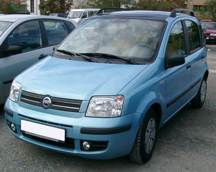 Cotieră Fiat PANDA - Armster 2, piele-eco, neagră