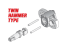 Pistol pneumatic 1/2" 1700NM YT-09544