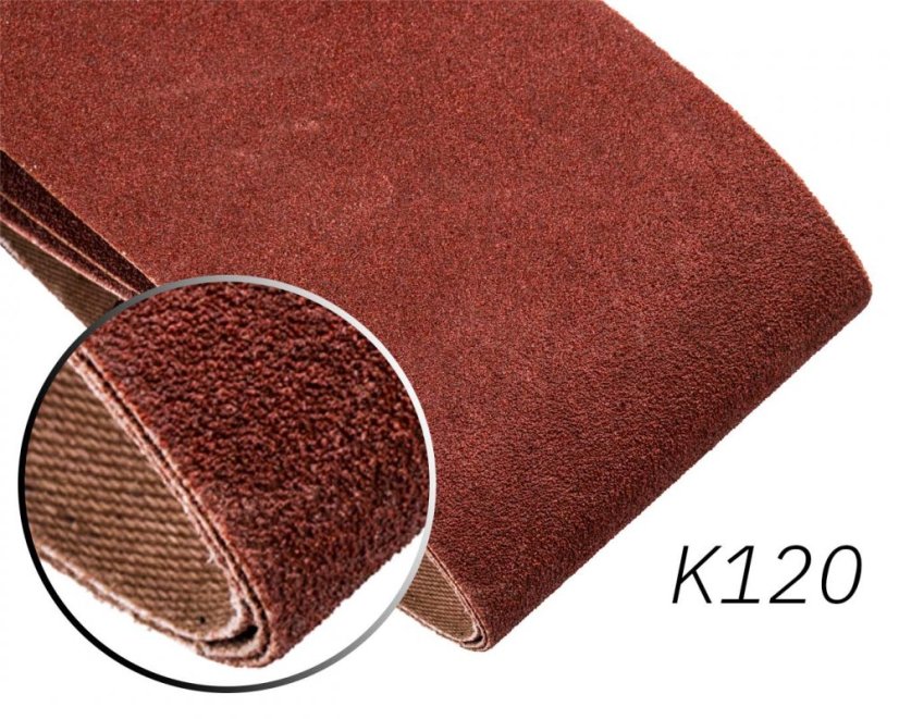 Csiszolószalag 75x533 mm, K120, 3db 55H801