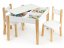 Детска дървена маса MULTI + 2 стола