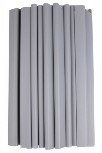 Folie de protecție pentru gard 19cm x 35m Grey 450g/m2 + cleme