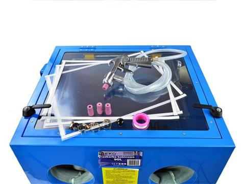Cabină de sablat 90L/230V/7bar