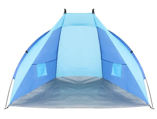 Плажна палатка 200x100x105cm морско синьо