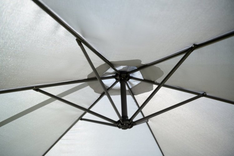 Umbrelă de gradină pliabilă 350cm Grey