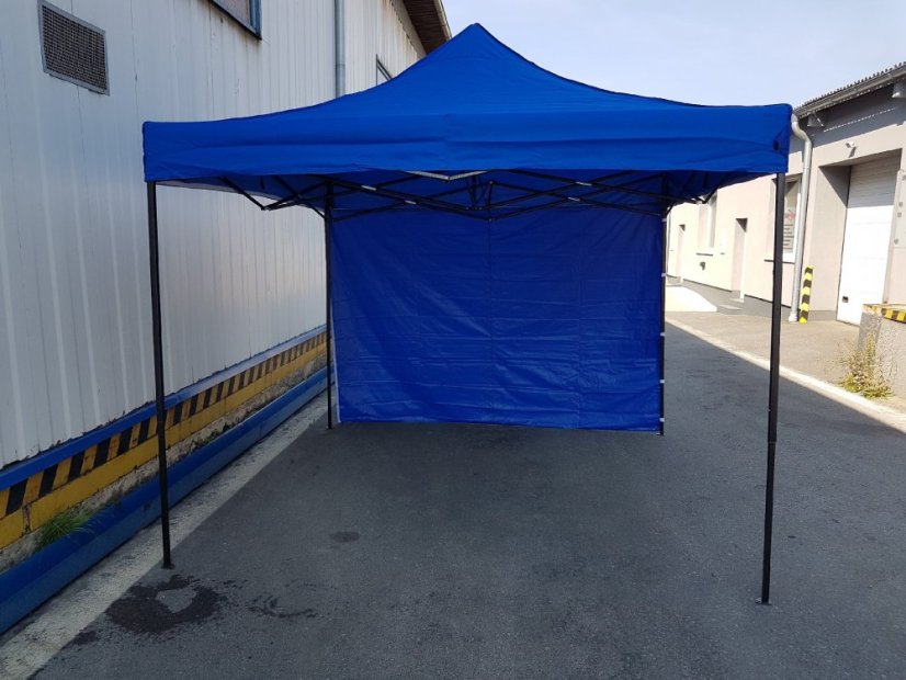 Cort pavilion 3x3 albastru SQ