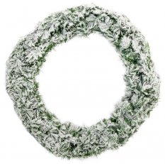 Božični venec 45 cm Snowy Diamonds