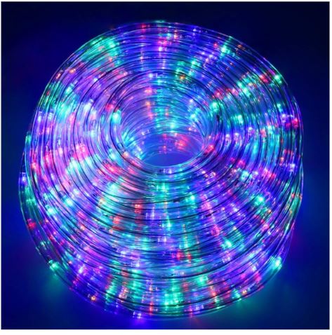 LED-es karácsonyi fényfüzér 10m 240LED 8 funkcióval Színes