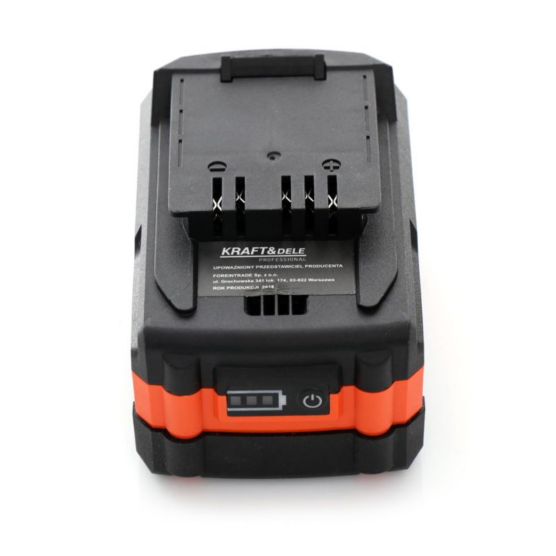 Sarokcsiszoló 18V KD1771 0-7500/ min + Akkumulátor 4Ah PROSERIES KD1779 + Töltő PROSERIES KD1780