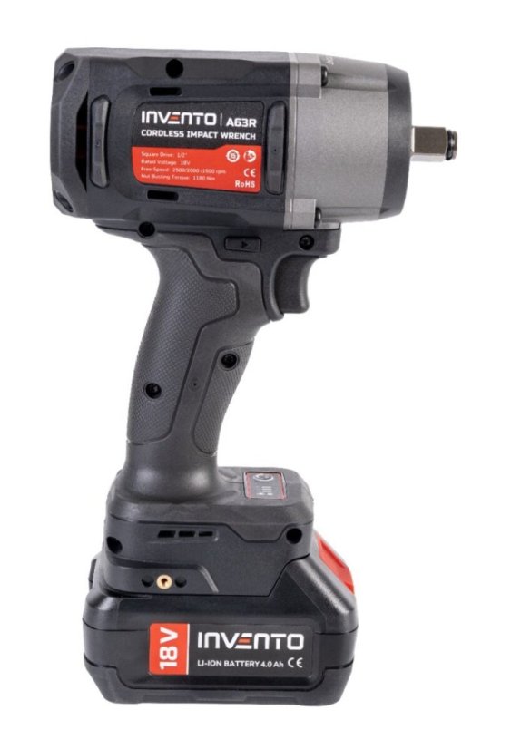 Akkus ütvecsavarozó 18V 1180 Nm + 2x4,0 Ah akkumulátor A63R 1/2"