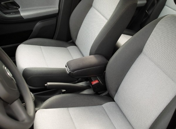 Könyöktámasz Citroen C4 2004-2010 1. generáció, fekete, textil borítás