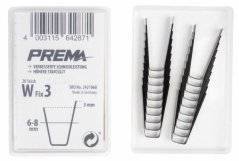 Vágópenge W Fix 3, PREMA futófelületvágóhoz 6-8mm, 20db