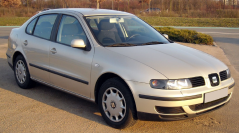 Капак за подлакътник Seat toledo 2, черно, текстилно покритие