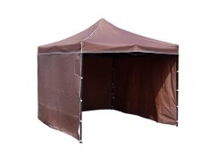 Sklopivi šator (pop up) 2,5x2,5 smeđi SQ