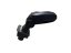 Könyöktámasz AUDI A4 (B6,B7) - műanyag adapter, fekete, öko-bőr, fehér fonallal
