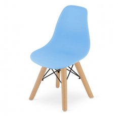 Dječja stolica u skandinavskom stilu Classic Blue