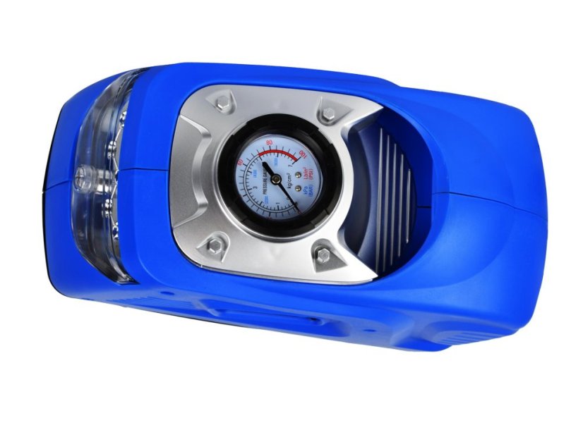 Mini kompresszor LED világítással 12V / 230V 100W G01260