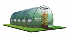 Garten Foliengewächshaus 3x8m mit UV-Filter