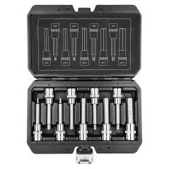 Gola sada 1/2" imbus 100mm, 9 ks sada 08-706