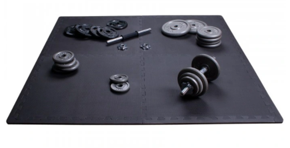 Puzzle-Trainingsmatte 122x122x1cm Black
