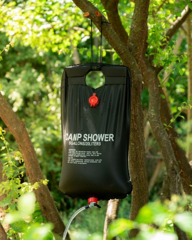 Duș portabil solar pentru camping Camp Shower 20l