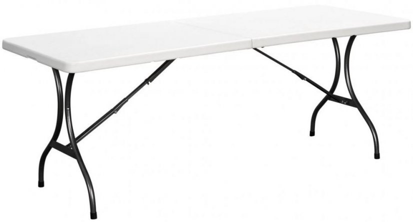 Sklopivi stol za kampiranje 240 cm White