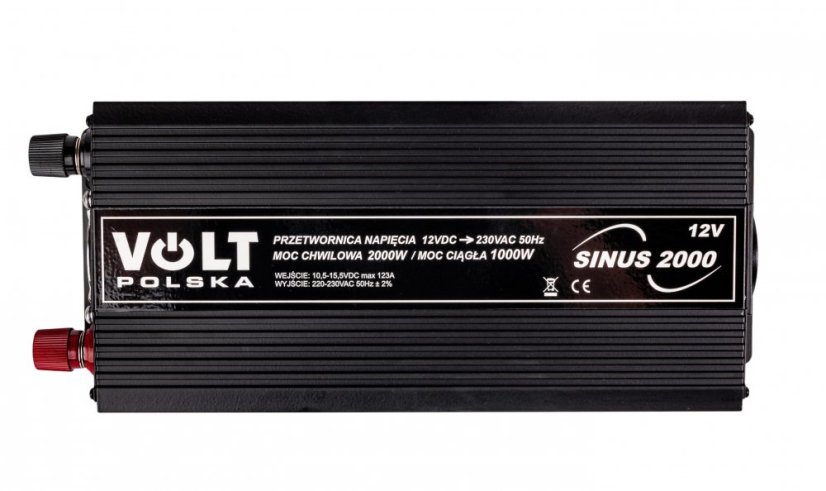 Convertor de tensiune Sinus 2000 12V / 230V / 2000W