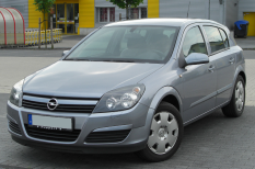 Cotieră Opel Astra H - Armster 2, piele-eco, neagră