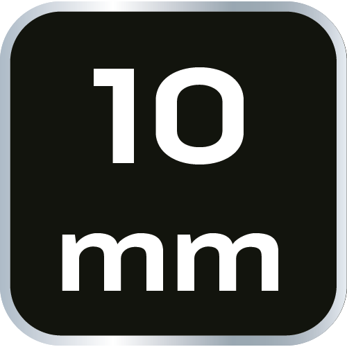 10 mm-es lapos szemű kulcs racsnis retesszel 09-322