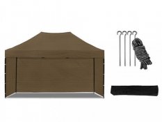 Sklopivi šator ( Pop-up) 3x4,5 m smeđi All-in-One