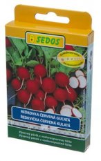 Bandă semințe ridiche roșie rotundă 5m Lada