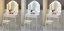 Toaletni stolić s LED ogledalom Viktoria Rose