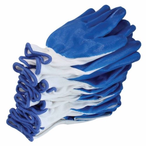 Защитни ръкавици с нитрилно покритие. 10 S-GLOV10