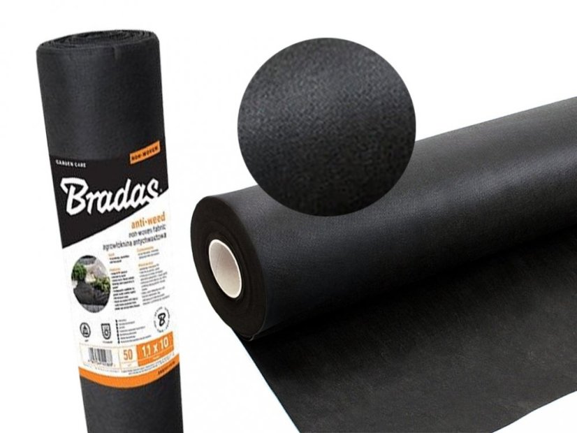Agrotextil 0,8x50m 50g/m2 cu filtru UV negru